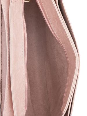 pink leatherette (pu) regular sling bag - 15939473 - Standard Image - 3