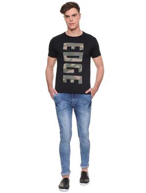 black typographic t-shirt - 15940278 - Standard Image - 3