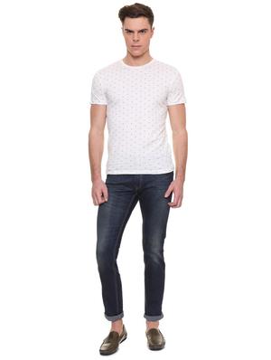 white printed t-shirt - 15940282 - Standard Image - 3