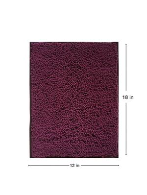 lushomes chenille amethyst thick and fluffy 2200 gsm bathmat - 15940578 - Standard Image - 5