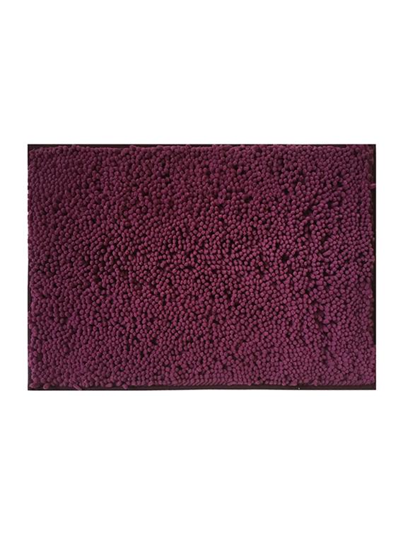 lushomes chenille amethyst thick and fluffy 2200 gsm bathmat - 15940578 - Zoom Image - 2