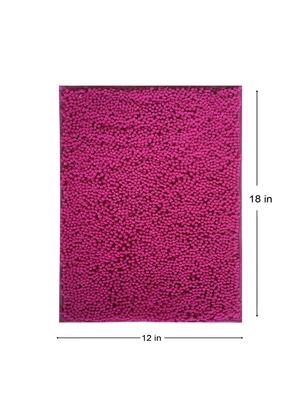 lushomes chenille rasberry rose thick and fluffy 2200 gsm bathmat - 15940579 - Standard Image - 5
