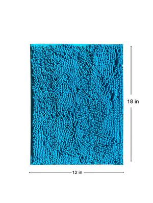 lushomes chenille peacock thick and fluffy 2200 gsm bathmat - 15940581 - Standard Image - 4