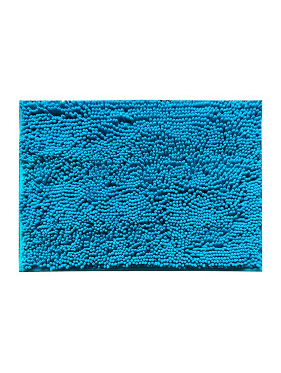 lushomes chenille peacock thick and fluffy 2200 gsm bathmat - 15940581 - Zoom Image - 2