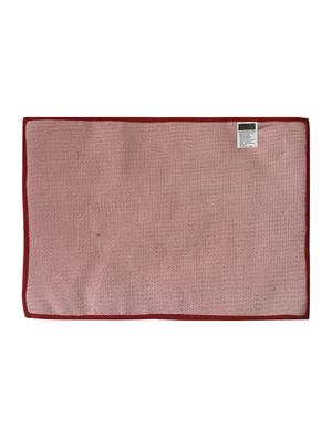 lushomes chenille rococco red thick and fluffy 2200 gsm bathmat - 15940582 - Standard Image - 4