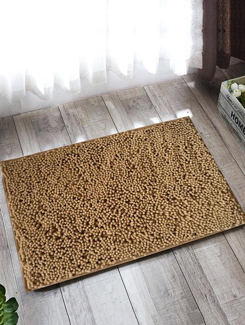 lushomes chenille croissant thick and fluffy 2200 gsm bathmat - 15940583 - Standard Image - 1