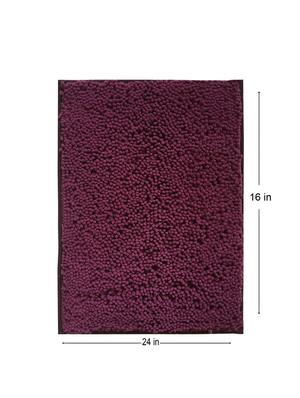 lushomes chenille amethyst thick and fluffy 2200 gsm bathmat - 15940588 - Standard Image - 5