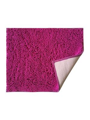 lushomes chenille rasberry rose thick and fluffy 2200 gsm bathmat - 15940589 - Standard Image - 3
