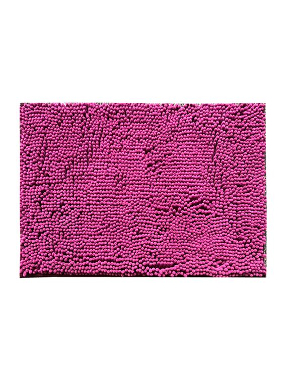 lushomes chenille rasberry rose thick and fluffy 2200 gsm bathmat - 15940589 - Zoom Image - 2