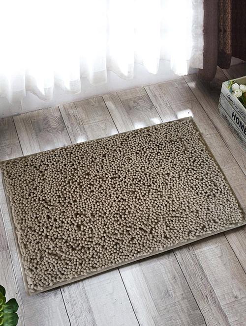 lushomes chenille dove thick and fluffy 2200 gsm bathmat - 15940590 - Standard Image - 1