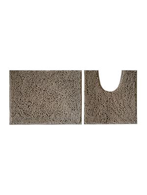 lushomes chenille dove thick and fluffy 2200 gsm bathmat - 15940600 - Standard Image - 2