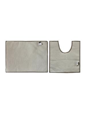 lushomes chenille dove thick and fluffy 2200 gsm bathmat - 15940600 - Standard Image - 3