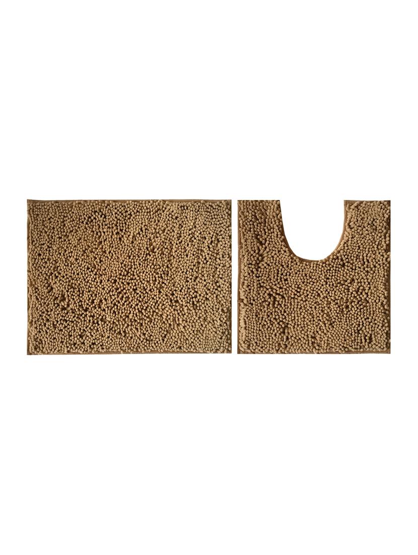 lushomes chenille croissant thick and fluffy 2200 gsm bathmat - 15940603 - Zoom Image - 2