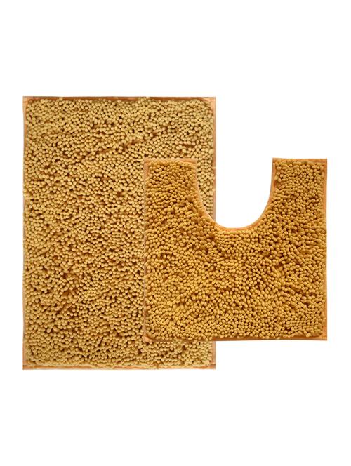 lushomes chenille beeswax thick and fluffy 2200 gsm bathmat - 15940606 - Standard Image - 1