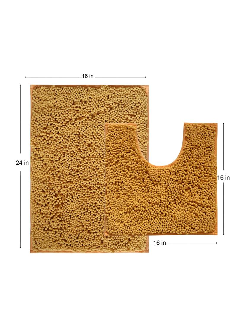 lushomes chenille beeswax thick and fluffy 2200 gsm bathmat - 15940606 - Zoom Image - 4
