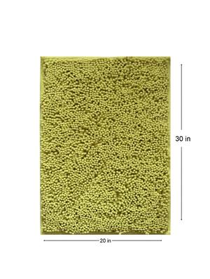 lushomes chenille olive green thick and fluffy 2200 gsm bathmat - 15940607 - Standard Image - 5