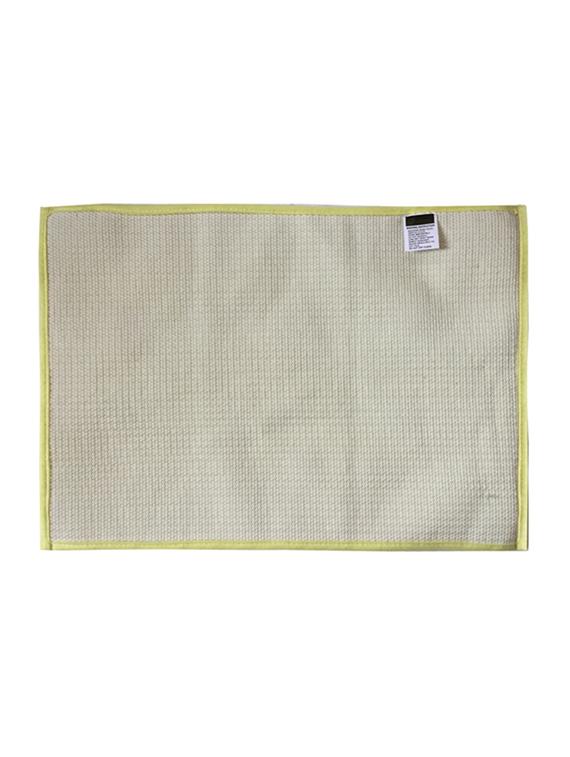 lushomes chenille olive green thick and fluffy 2200 gsm bathmat - 15940607 - Zoom Image - 4