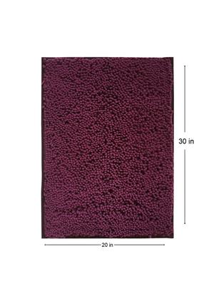 lushomes chenille amethyst thick and fluffy 2200 gsm bathmat - 15940608 - Standard Image - 5