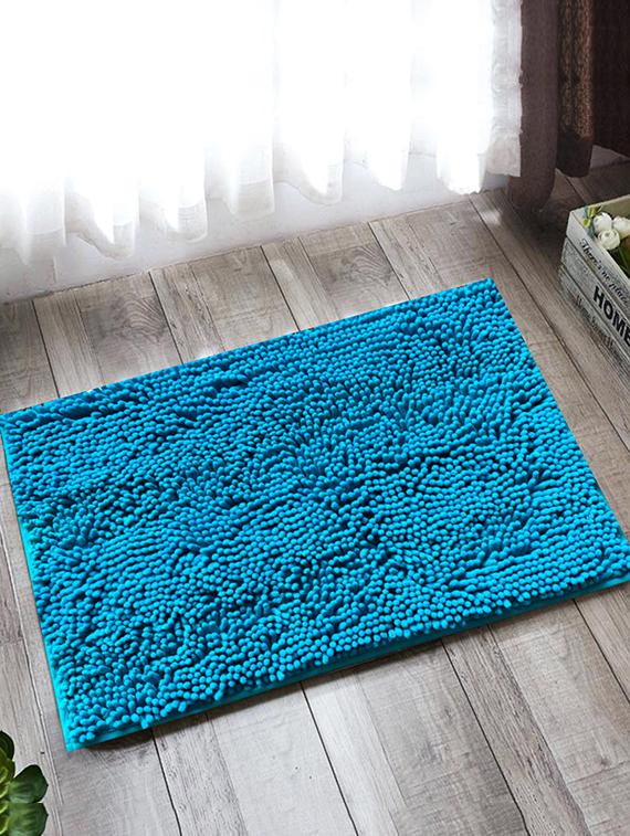 lushomes chenille peacock thick and fluffy 2200 gsm bathmat - 15940611 - Zoom Image - 1