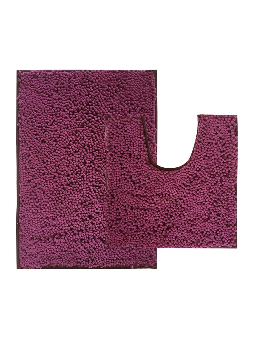 lushomes chenille amethyst thick and fluffy 2200 gsm bathmat - 15940618 - Zoom Image - 1