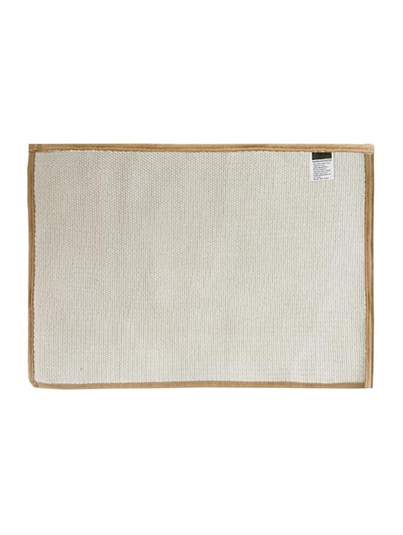 lushomes beige thick and fluffy chenille 1200 gsm bathmat - 15940627 - Zoom Image - 4