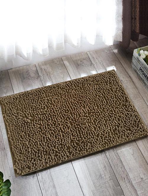lushomes latte thick and fluffy chenille 1200 gsm bathmat - 15940628 - Standard Image - 1