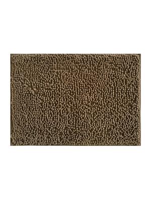 lushomes latte thick and fluffy chenille 1200 gsm bathmat - 15940628 - Standard Image - 2