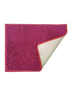 lushomes amaranth thick and fluffy chenille 1200 gsm bathmat - 15940631 - Standard Image - 3