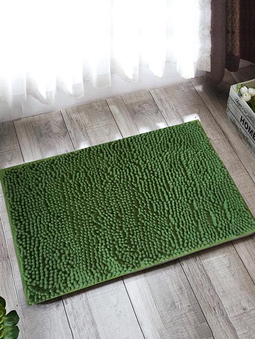 lushomes grass thick and fluffy chenille 1200 gsm bathmat - 15940632 - Standard Image - 1
