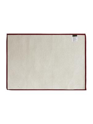 lushomes burgundy thick and fluffy chenille 1200 gsm bathmat - 15940633 - Standard Image - 4