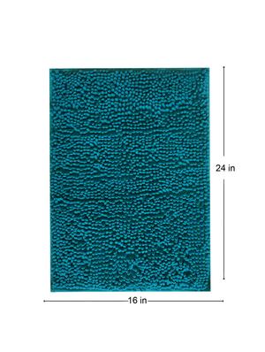 lushomes peacock thick and fluffy chenille 1200 gsm bathmat - 15940634 - Standard Image - 5