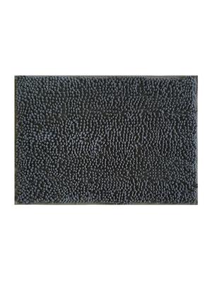 lushomes dark grey thick and fluffy chenille 1200 gsm bathmat - 15940635 - Standard Image - 2