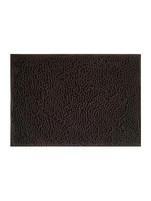 lushomes chocolate thick and fluffy chenille 1200 gsm bathmat - 15940636 - Standard Image - 2