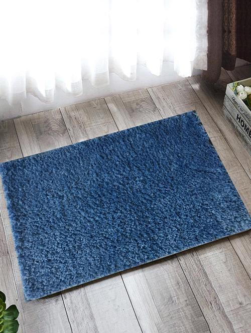 lushomes blue thick and fluffy 1800 gsm bathmat - 15940638 - Standard Image - 1