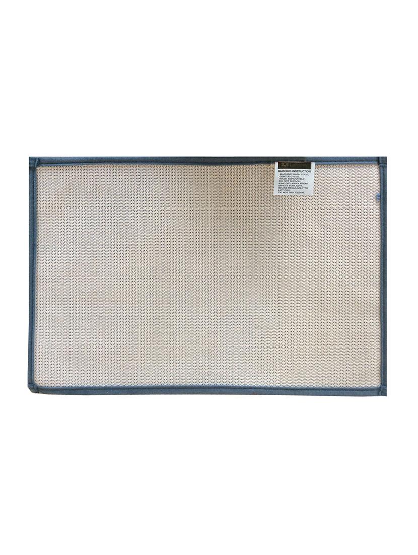 lushomes blue thick and fluffy 1800 gsm bathmat - 15940638 - Zoom Image - 4