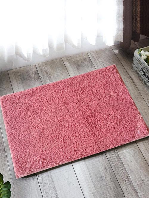 lushomes pink thick and fluffy 1800 gsm bathmat - 15940641 - Very Small Image - 1