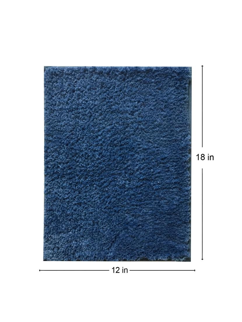 lushomes blue thick and fluffy 1800 gsm bathmat - 15940644 - Zoom Image - 5