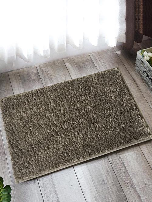 lushomes dark grey thick and fluffy 1800 gsm bathmat - 15940645 - Standard Image - 1