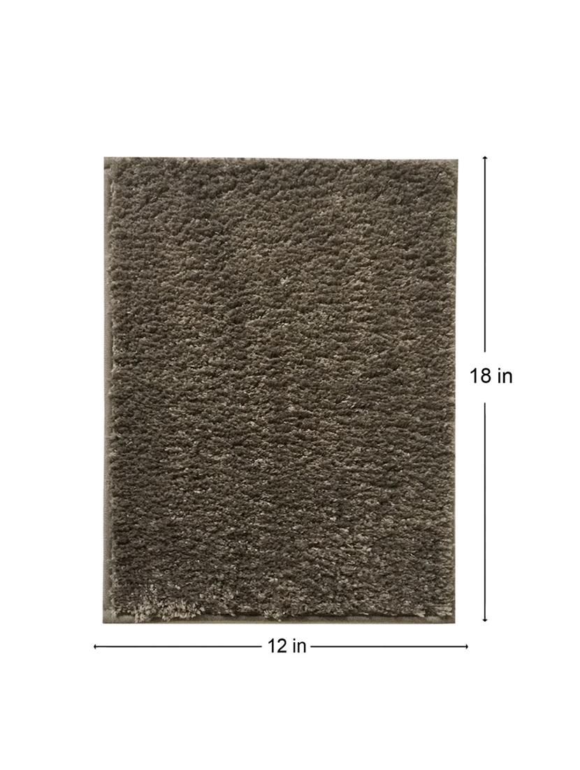lushomes dark grey thick and fluffy 1800 gsm bathmat - 15940645 - Zoom Image - 5