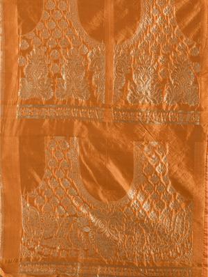 zari lace border burgundy saree with blouse - 15940688 - Standard Image - 4