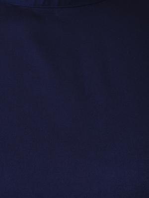 mock neck side slit maxi dress - 15941042 - Standard Image - 4