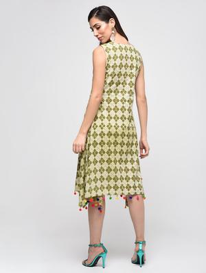 dabu cotton printed dress - 15941135 - Standard Image - 3