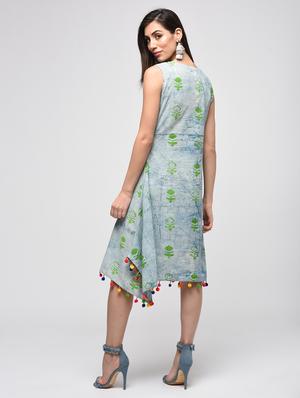 dabu cotton printed dress - 15941136 - Standard Image - 4