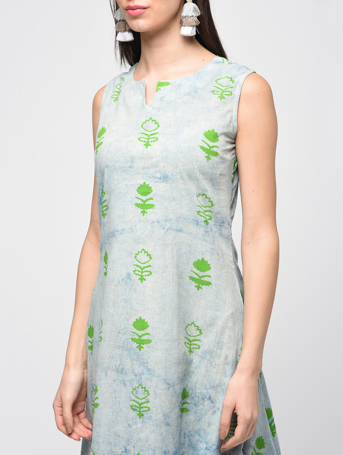 dabu cotton printed dress - 15941136 - Zoom Image - 5