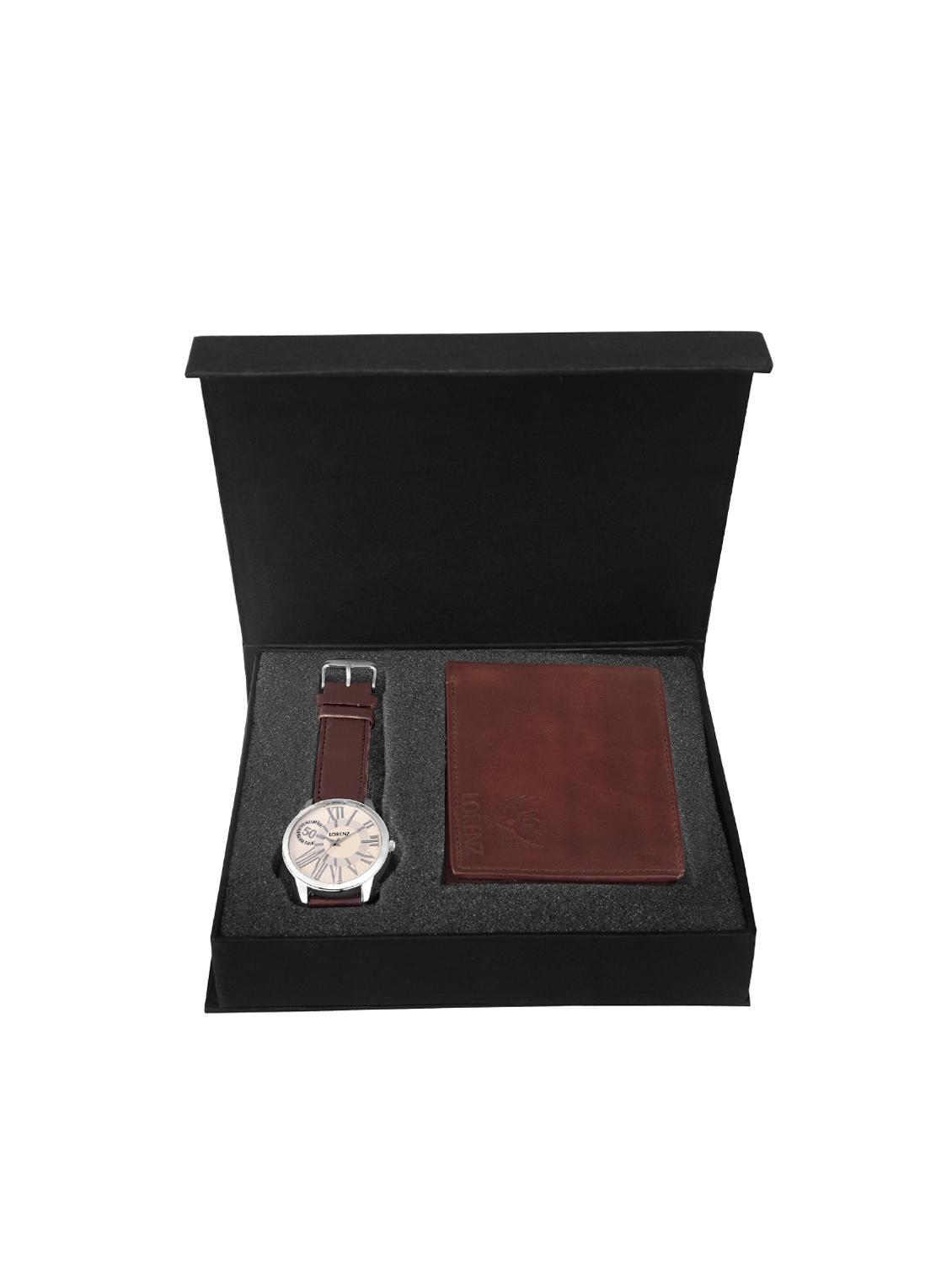lorenz cm-1043wl-04 combo of analog watch and wallet - 15941183 - Zoom Image - 7