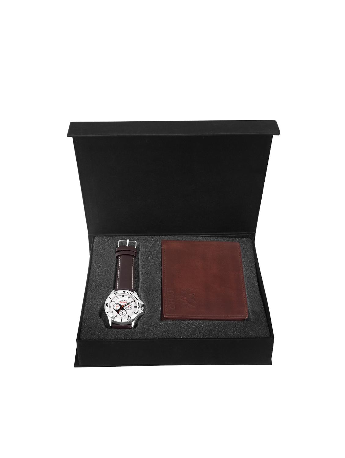 lorenz cm-1057wl-04 combo of analog watch and wallet - 15941185 - Zoom Image - 7