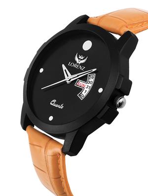 lorenz cm-2015wl-07 combo of analog watch and wallet - 15941192 - Standard Image - 3