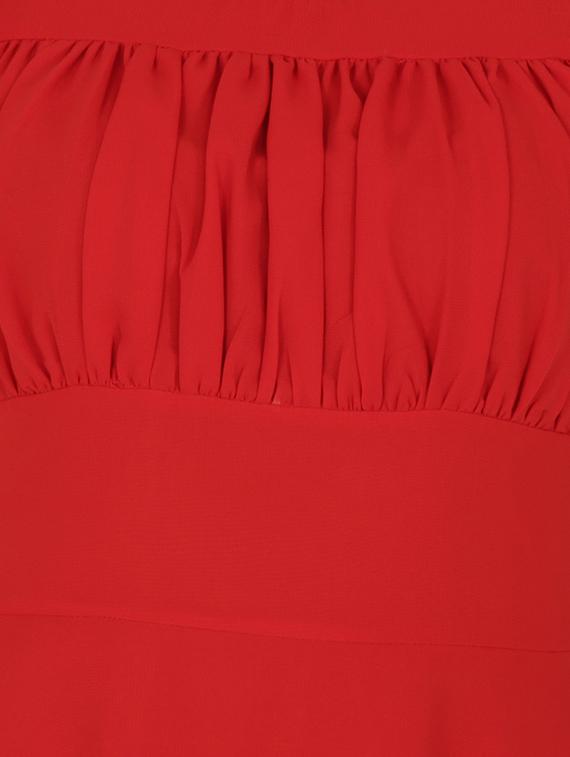 gather detail maxi dress - 15941327 - Zoom Image - 4