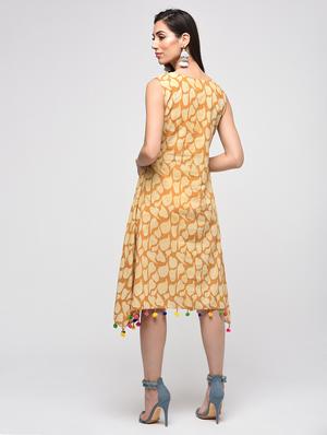 dabu cotton printed dress - 15941745 - Standard Image - 4