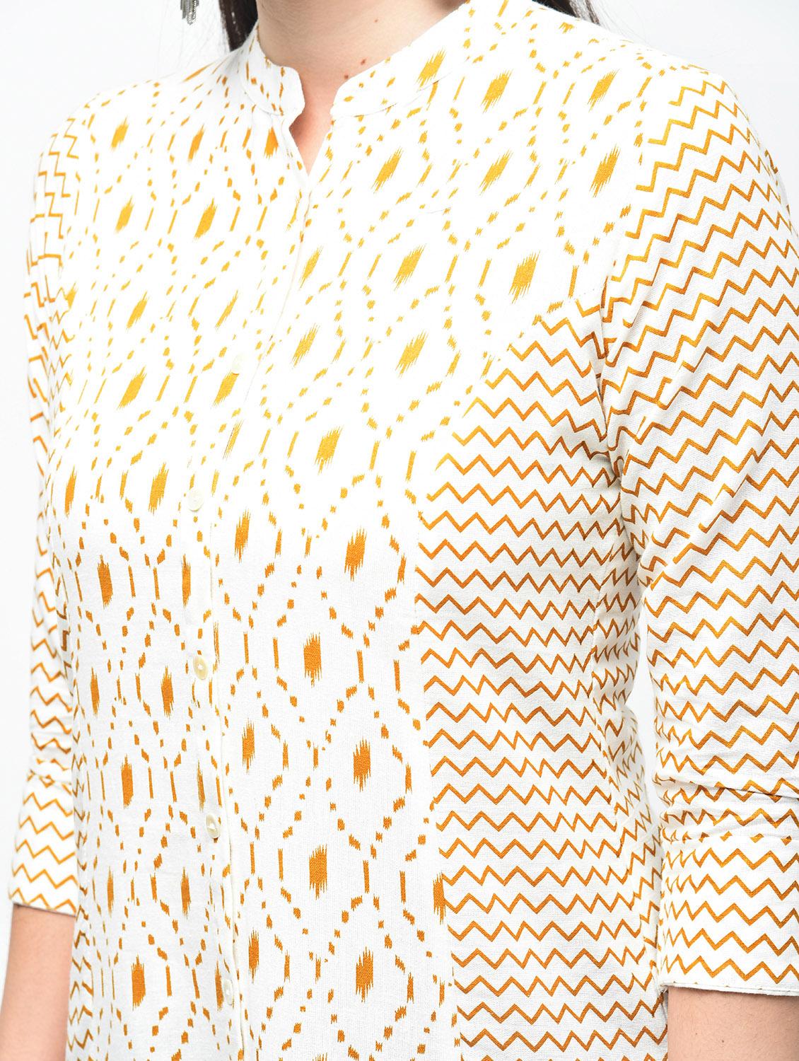 printed straight kurta - 15941748 - Zoom Image - 6